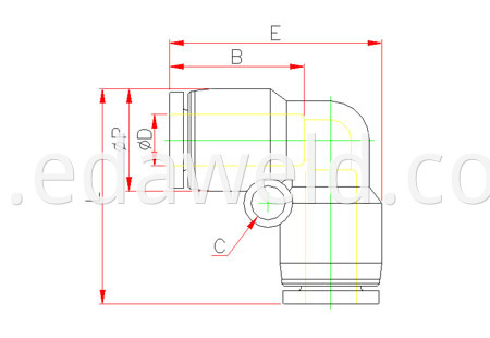 PV Pneumatic Quick Connector Fittings